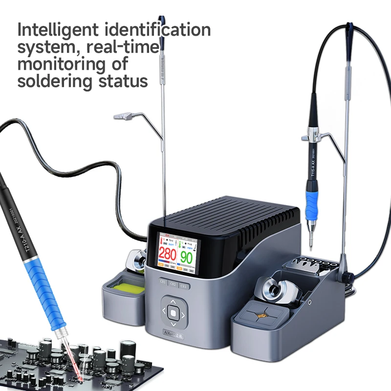 AiXun T420D Dual Channel Smart Soldering Station Intelligent
