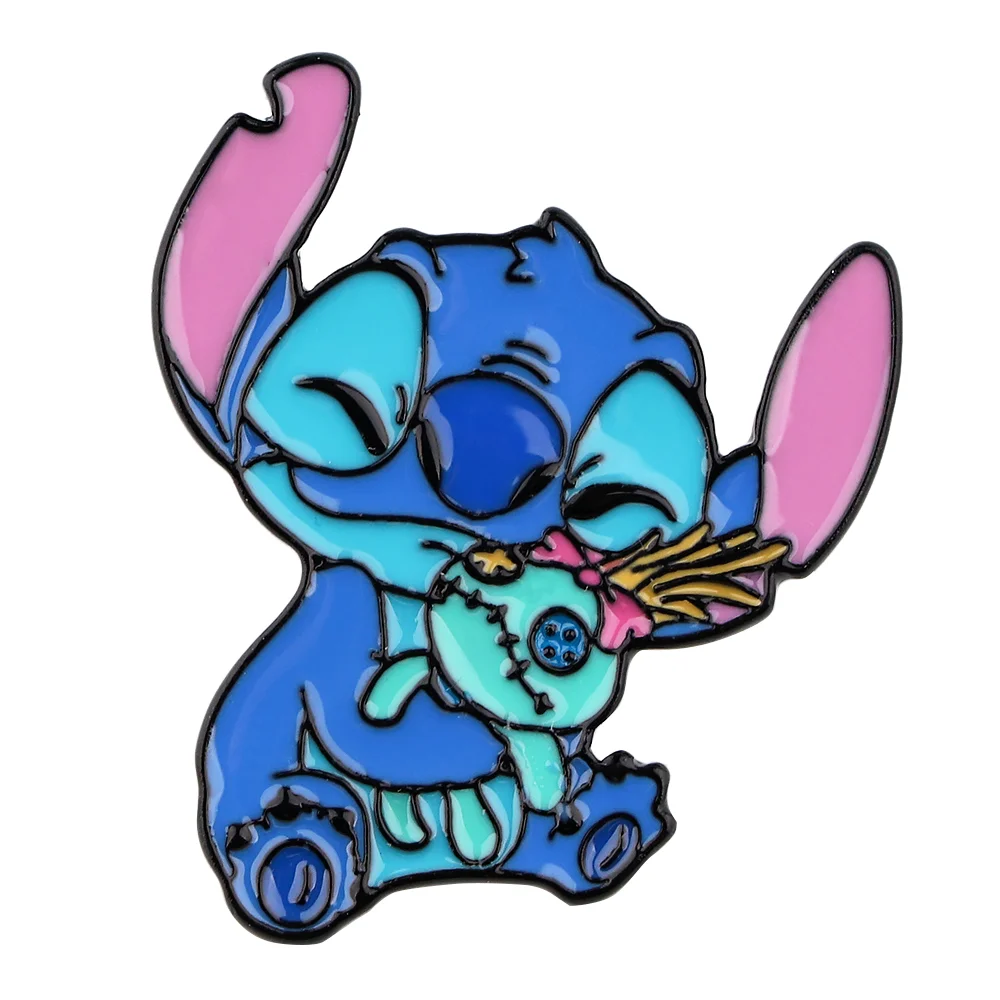 Enamel Pins LB2057 90s Cartoon Funny Anime Figure Enamel Pins Brooch Collecting Dinosaur Lapel Badge Men Women Fashion Jewelry Gifts
