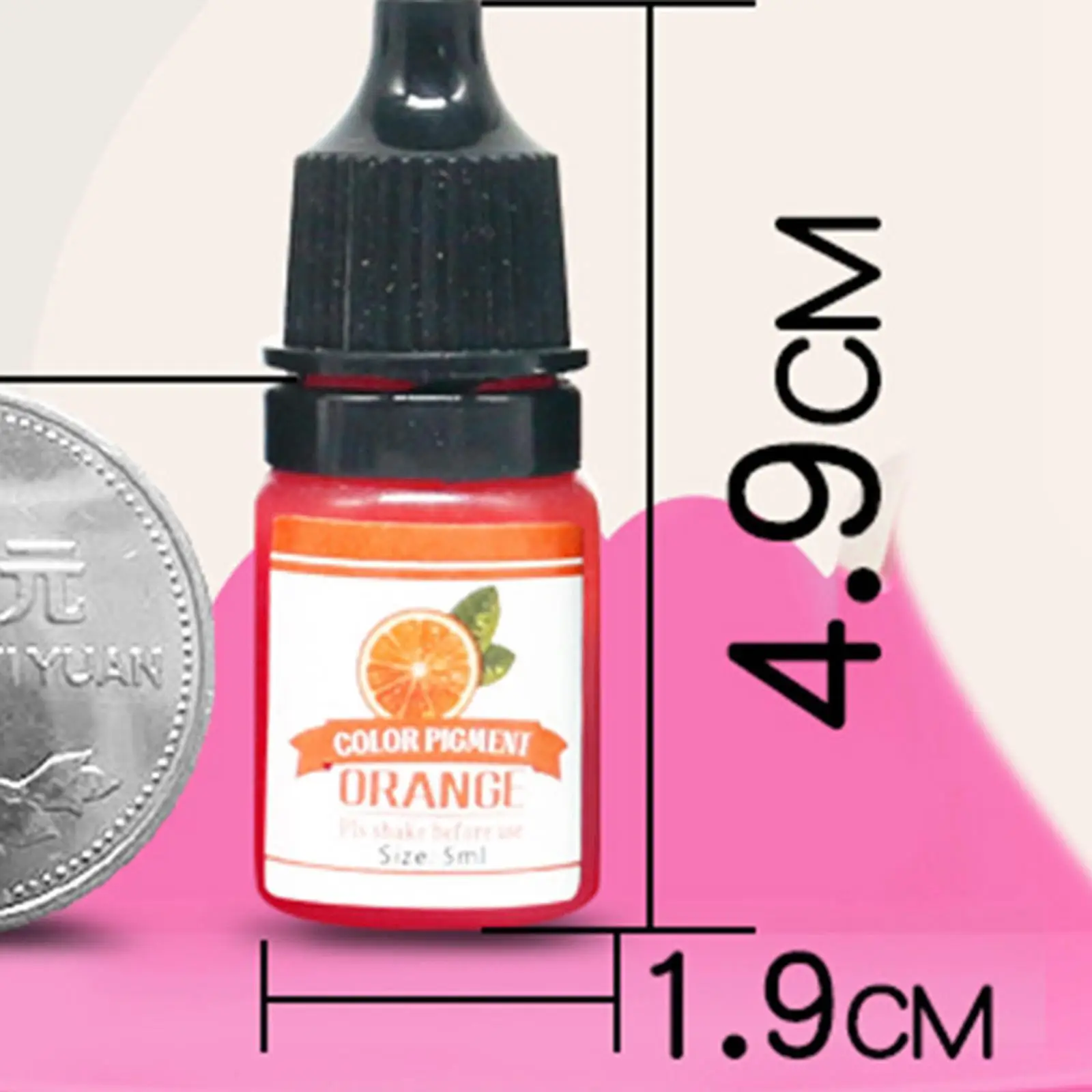 24x 잉크 24색 고농축 액체 DIY 키트 용품 5ml