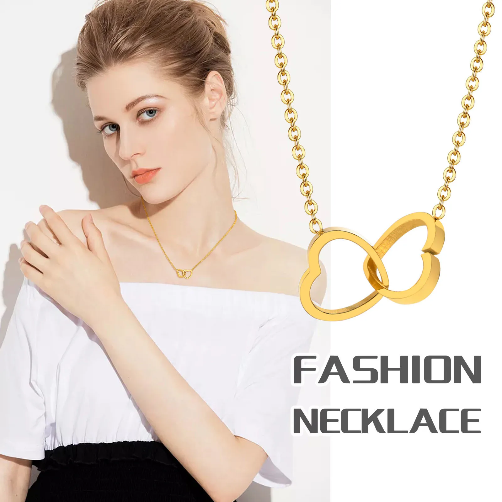 Set Di 3 Collane Donna In Acciaio Inox Con Ciondolo A Barra - Lunghezze Diverse Per Layering, In Scatola Regalo - 3