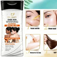 200ml GEL CORPOREL ÉCLAIRANT ET ÉCLATANT Huile Essentielle pour le Corps Huile de Soin de la Peau Hydratante et Hydratante Convient à Toutes les Saisons 5