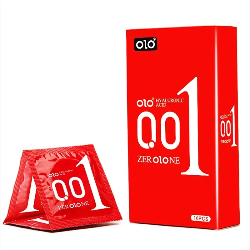Condoms Sex Toys 10pcs Ultra Thin Condoms Intimate Super Lubricated Natural Latex Penis Sleeve Long Lasting for Adult 18+