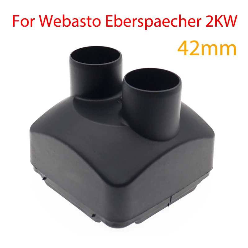 42mm 2KW Heater Double Two Holes Air Outlet Vent Cover For Car Truck Air Diesel Parking Heater Parts For Webasto Eberspaecher