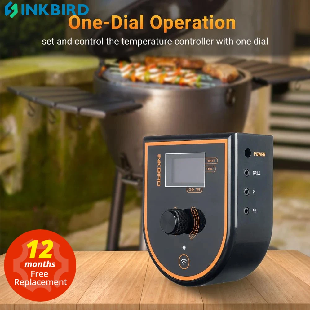 Inkbird Isc-007bw Oven Temperature Controller Wifi/bt Connect For Big ...