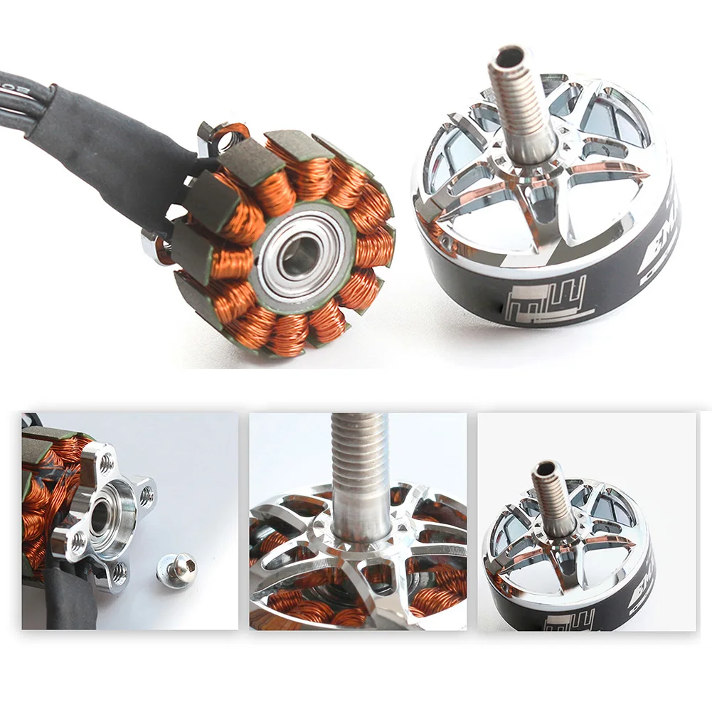 Moteur Brushless Drone 2306 1800KV 2207 2500KV pour FPV Racing