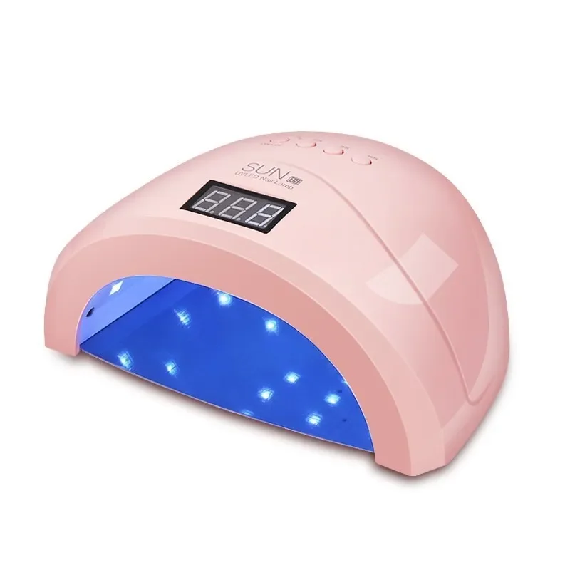 UV LED Nail Lamp For Manicure 48W Dryer Machine Curing Drying Gel Polish Ice Lamp 30 Nail Tools 3 Timing With LCD Display 6