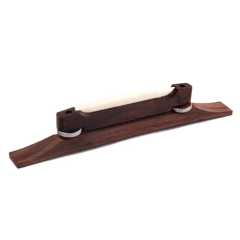 

Adjustable Rosewood Guitar Bridge Guitar Parts with Saddle Guitar Accessories