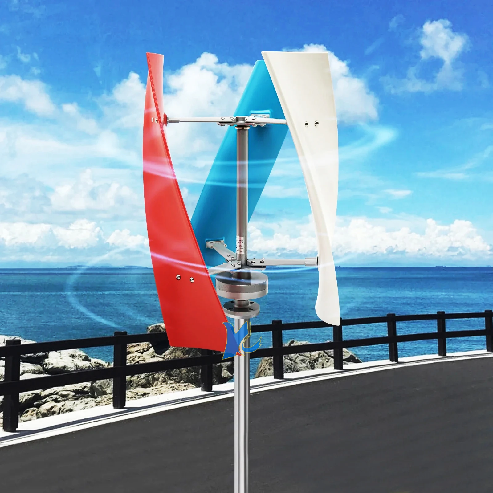 Home Farm 10KW Vertical axis Wind Power Turbine Generator 3000W 5000W 10000W 12V 24V Wind Energy Windmill With MPPT Controller