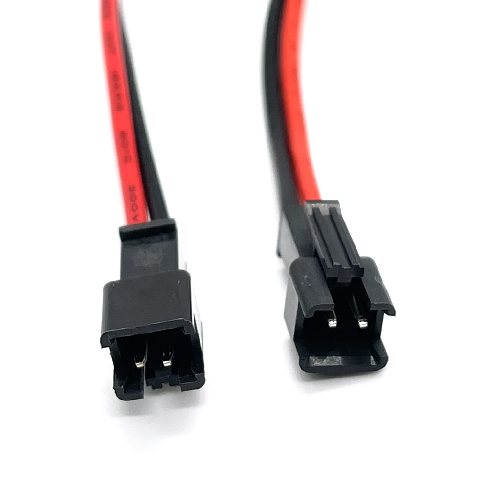 DC Power Connectors 1Pcs 5.5 x 2.1mm 5.5 x 2.5mm DC Female Jack 50V Socket Power Panel Mount Solder Connector With Cable