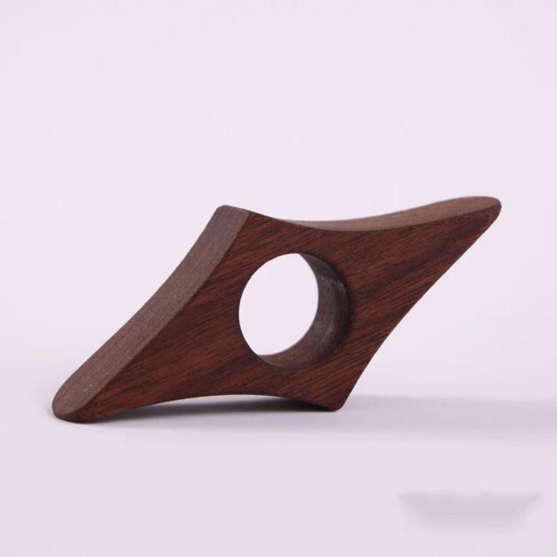 Thumb Page Book Holder Reading Accessory Solid Wooden Thumb Bookmark One Hand Reading Book Support Aids Tools