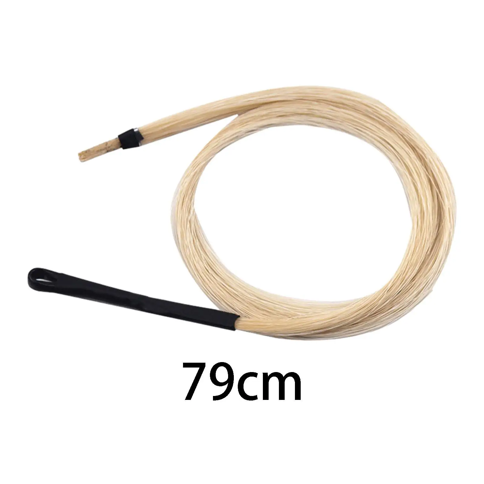 Erhu Bow Hair Unbleached Fiddle 31in Easy to Use Accessory Musical Erhu Parts