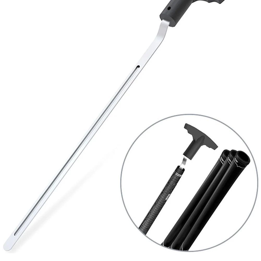 Golf Grip Removal Tool Reusable Golf Club Grip Tool V-Groove Grip Remover Saver Protective Grip Removal Tool for Outdoor Sports 5