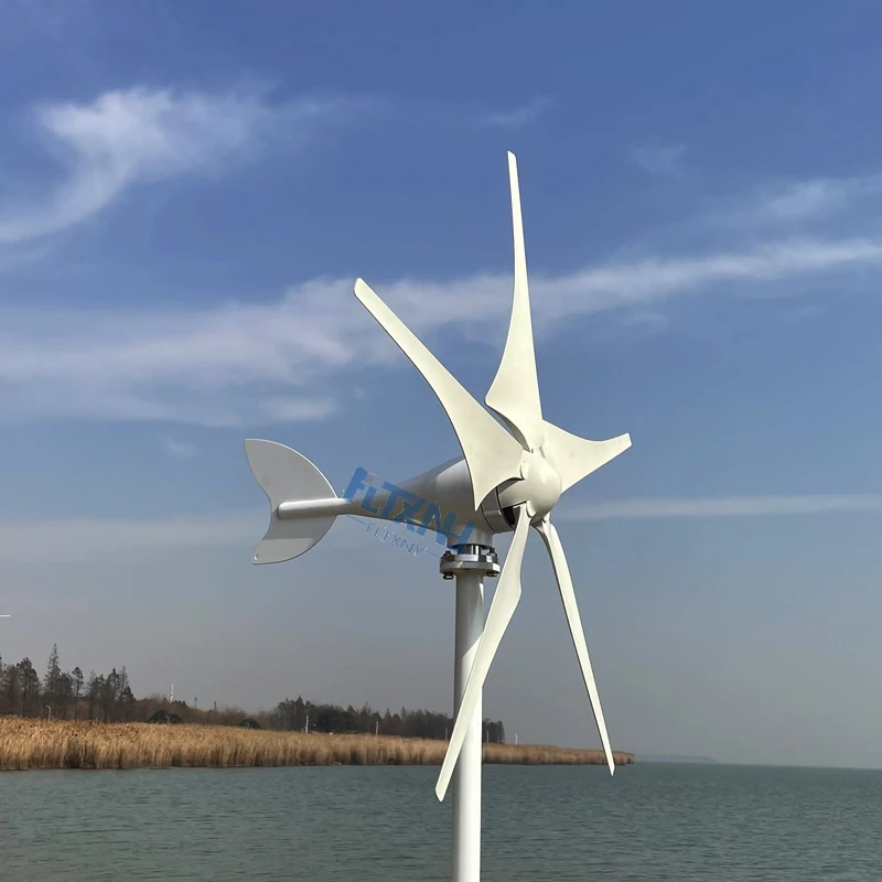 Wind Generator 600w 800w 1000w 48v 24v 12v Portable Windmills Turbine With  Mppt Controller Renewable Energy 3/5/6 Blades - AliExpress