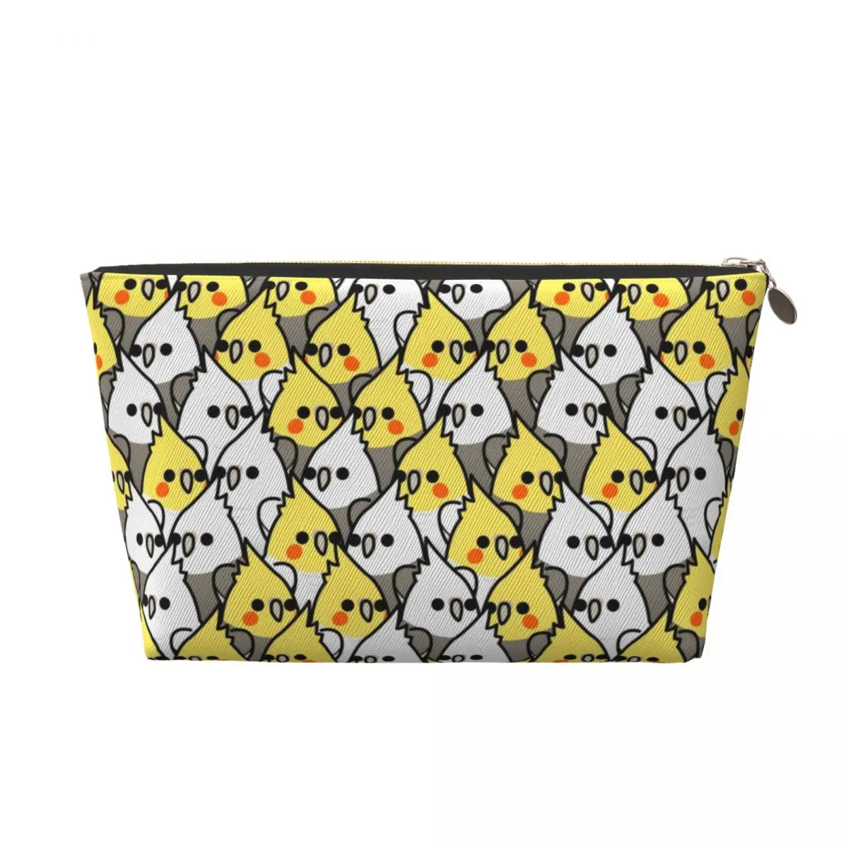 

Custom Travel Parrot Birds Cockatiel Squad Toiletry Bag Portable Animal Makeup Cosmetic Organizer Beauty Storage Dopp Kit Case