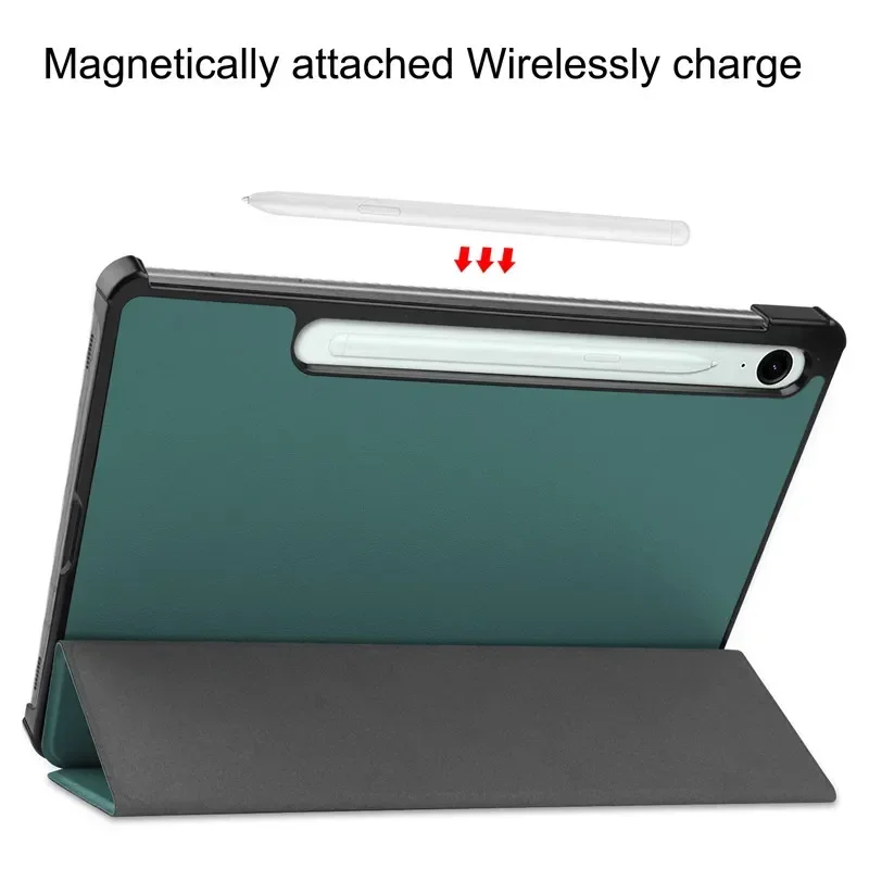 Capa Inteligente para Samsung Galaxy Tab Flip Stand Case Auto Dormir And Wake Samsung Galaxy Tab s9 fe Sm-x510 Sm-x516b 10.9 in - Imagem 5