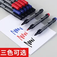 3/10Pcs Oil-based Marker Pens Black Line Marking Pens Waterproof and Non Fading Express Delivery Large Headed Pens Non Erasable 2