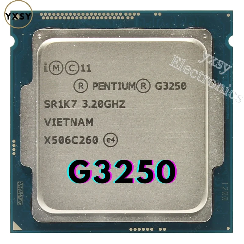 Computer Processors Intel Pentium G3260 Socket Pentium Processor