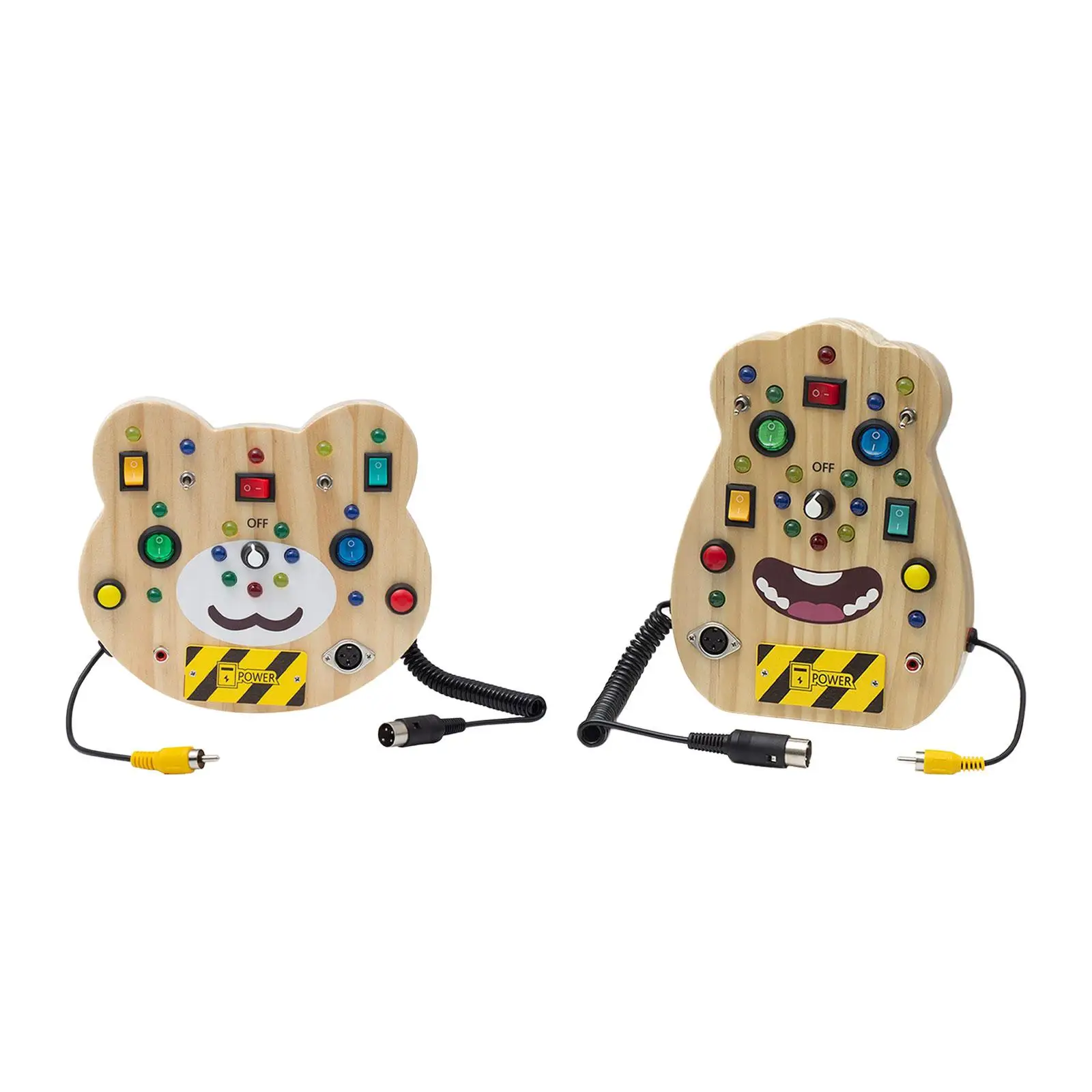 

LED переключатель доска дорожная игрушка развивающие навыки мотора монтессори игрушка для От 1 до 4 лет От 2 до 4 лет детские подарки