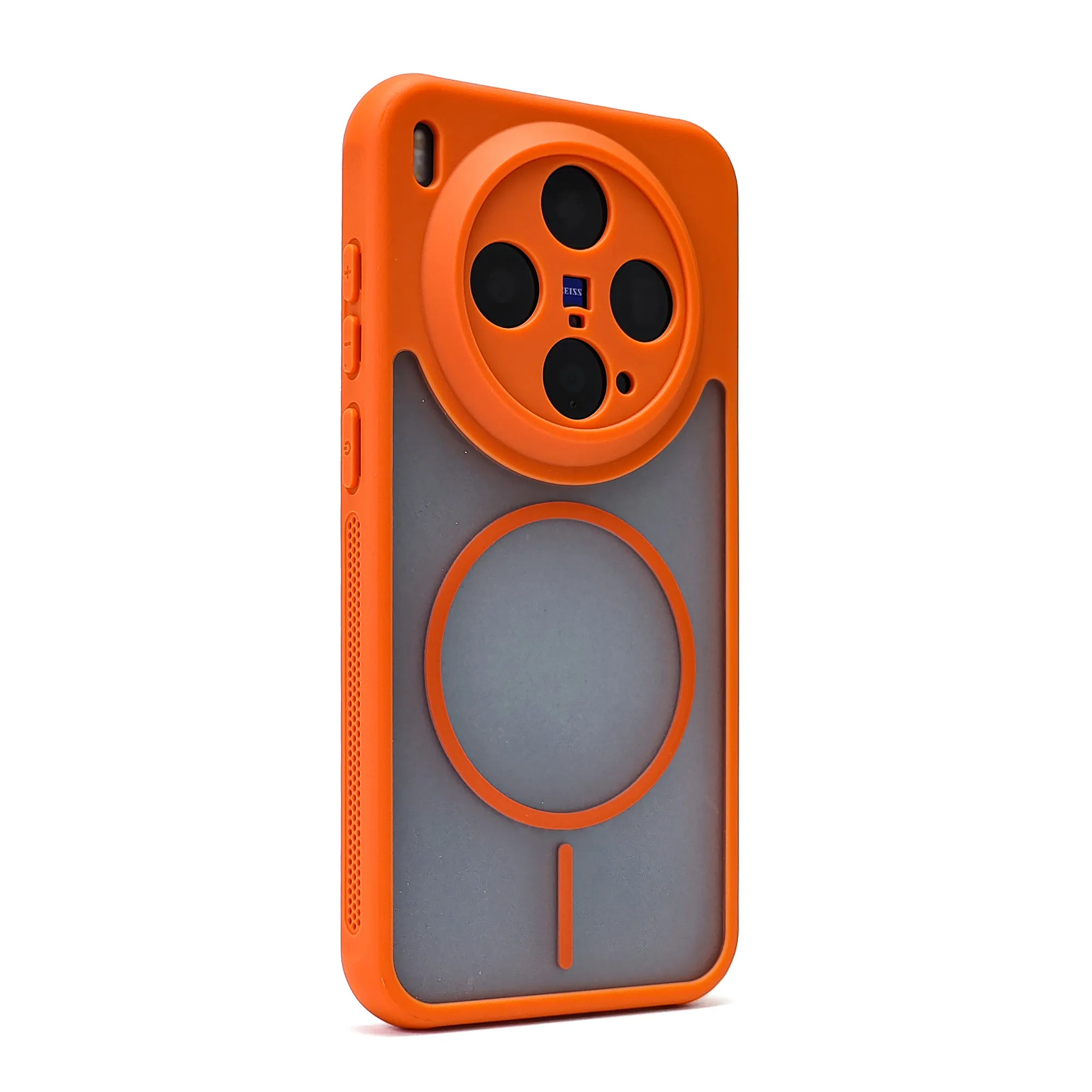 Magnetic Matte Transparent Heat Dissipation Phone Case with PC Skin Feel