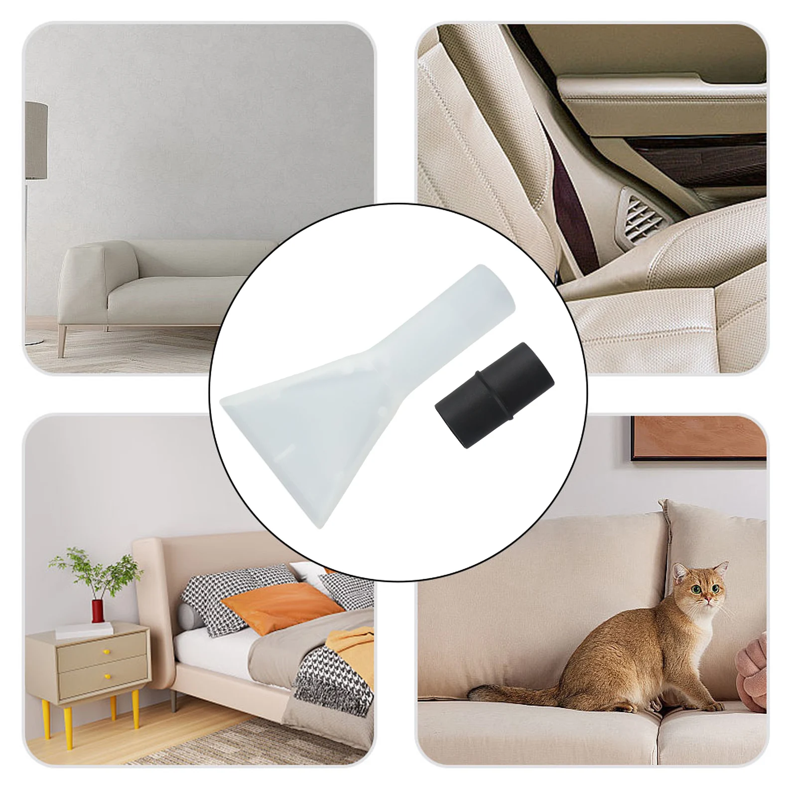 Tête De Buse D'extraction Sous Vide Transparente Pour Moquette