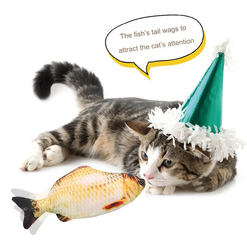 

Игрушка для кошек, складывающаяся рыба, электрическая движущаяся рыба, игрушка, Реалистичная имитация, ваггирующая рыба, игрушка для домашних животных, рыба, котенок, игрушка