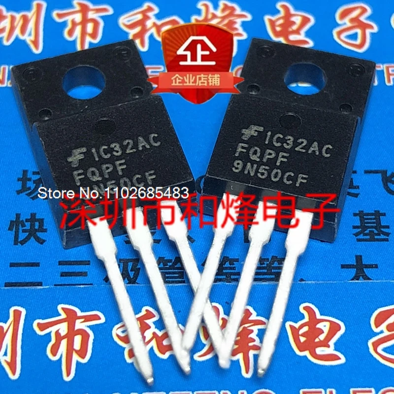 

（10PCS/LOT）FQPF9N50CF TO-220F 500V 9A