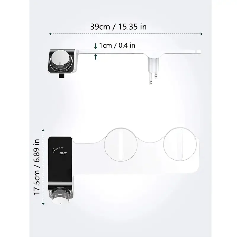 1 Set Portable Bidet For Women Self-Cleaning Toilet Attachment With Non-Electric Spray Washer Hygienic Bathroom Accessories 6