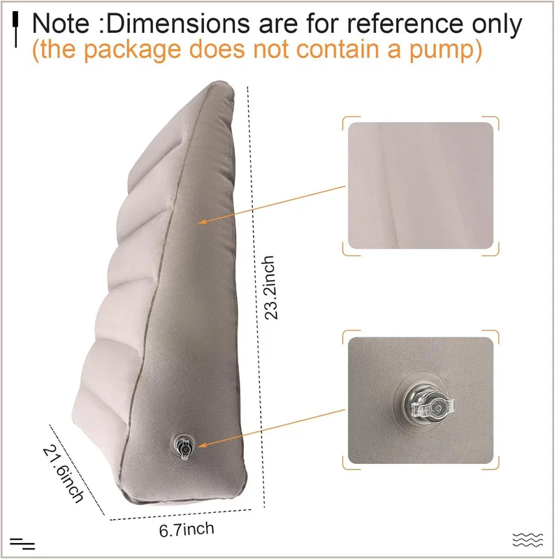 Sex Furniture Multifunction Inflatable Sofa Bed Couple Pleasure Triangle Posture Cushion Sex Item Chair For Women Portable Seat