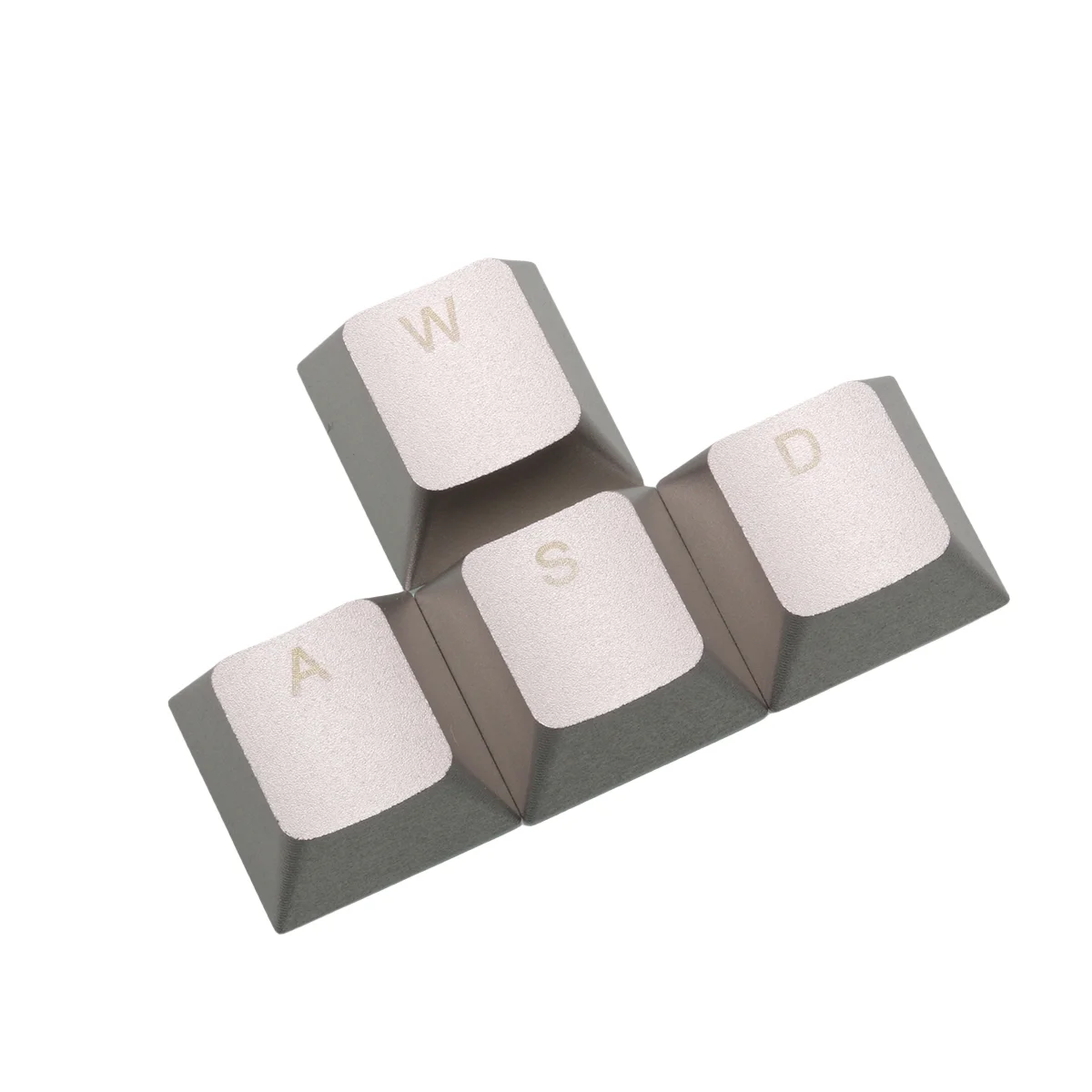 Metal Keycaps com Cnc Anodização Direção Transparente Lavável Alumínio Liga Teclado Mecânico - Imagem 4