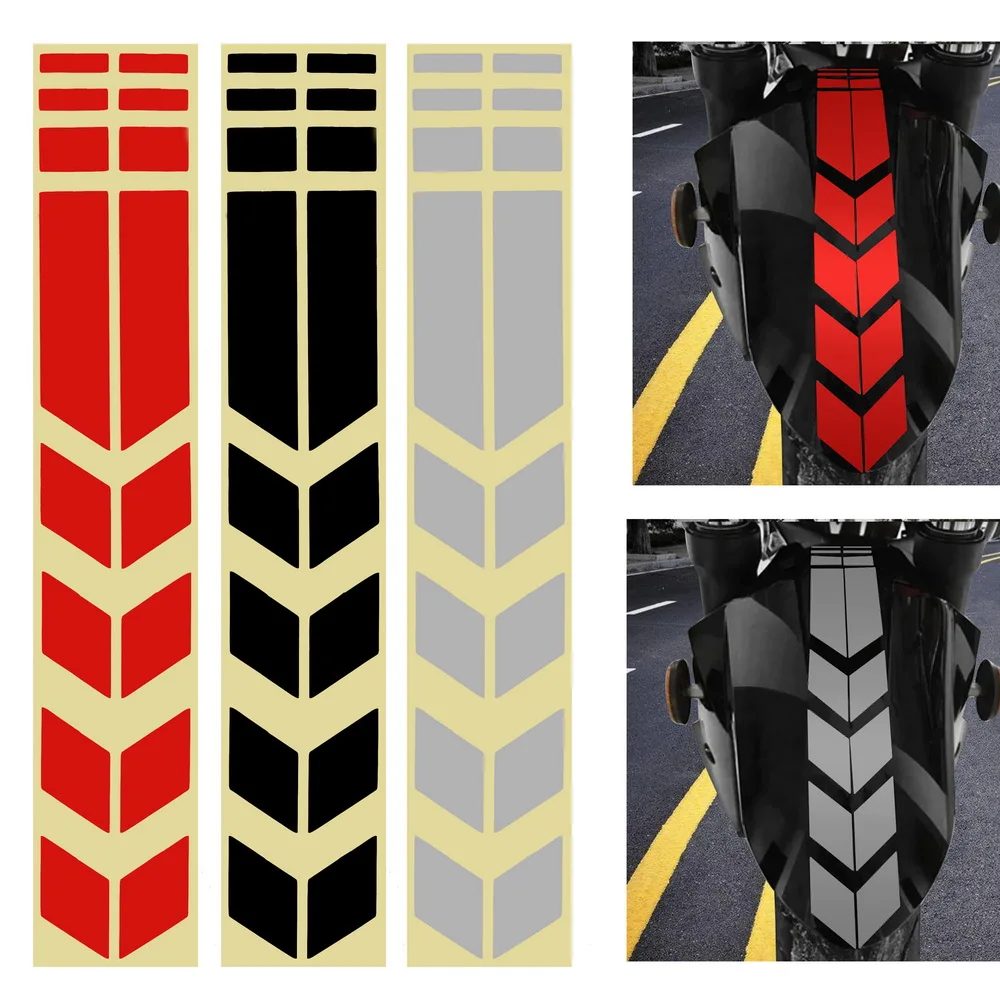 Parafango Decorativo Adesivo Riflettente Moto Per Yamaha Trophy Se Tt 600 Fzr 600 Fzr 600R 400 Rr