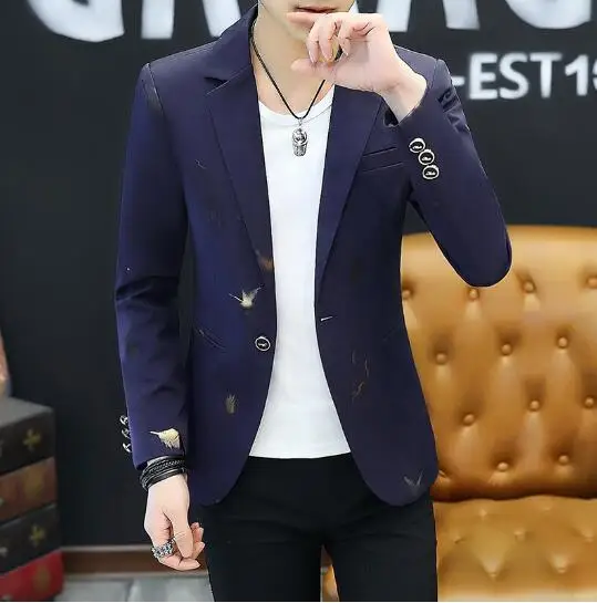

Men's suit business suit casual suit jacket casual tops
