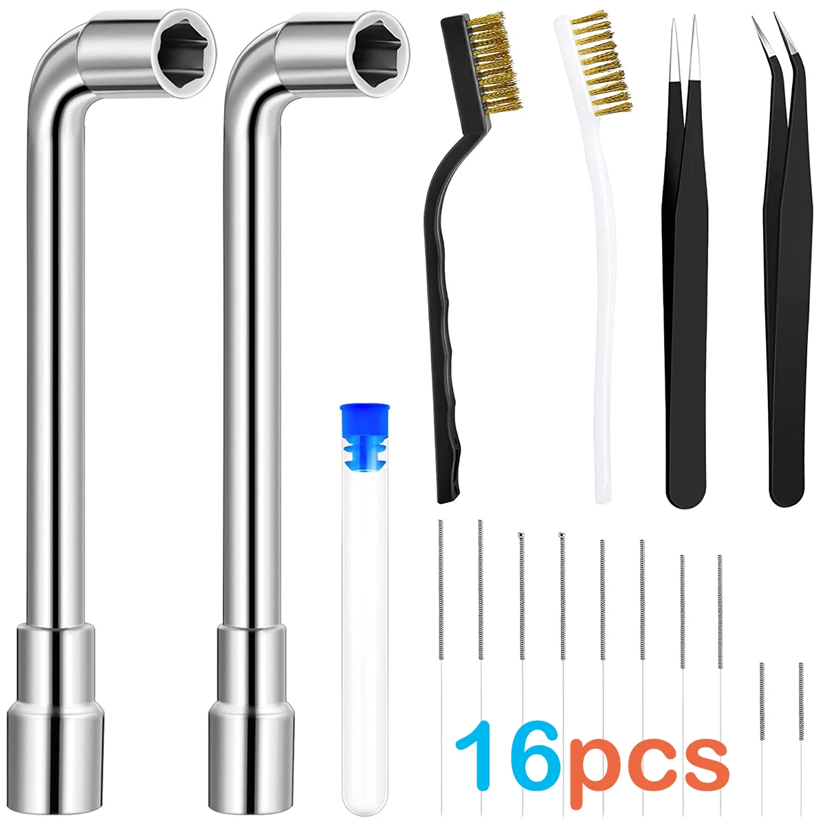 16pcs-3D-Printer-Cleaner-Tool-Copper-Wire-Brush-Toothbrush-For-Nozzle ...