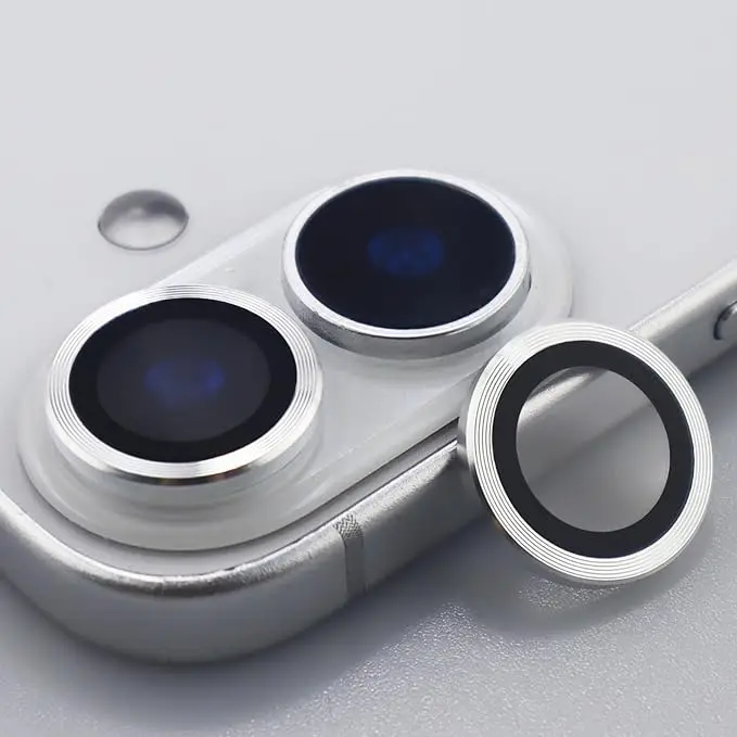 Premium Camera Lens Protector - Metal Tempered Glass with 9H Explosion-Proof and Anti-Scratch Protection