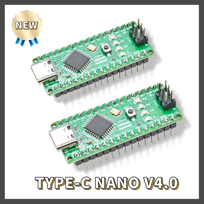 TYPE-C Arduino Nano 3.0 Compatible Board Nano V4.0 development board ATmega328PB MCU Replacement Model A00050