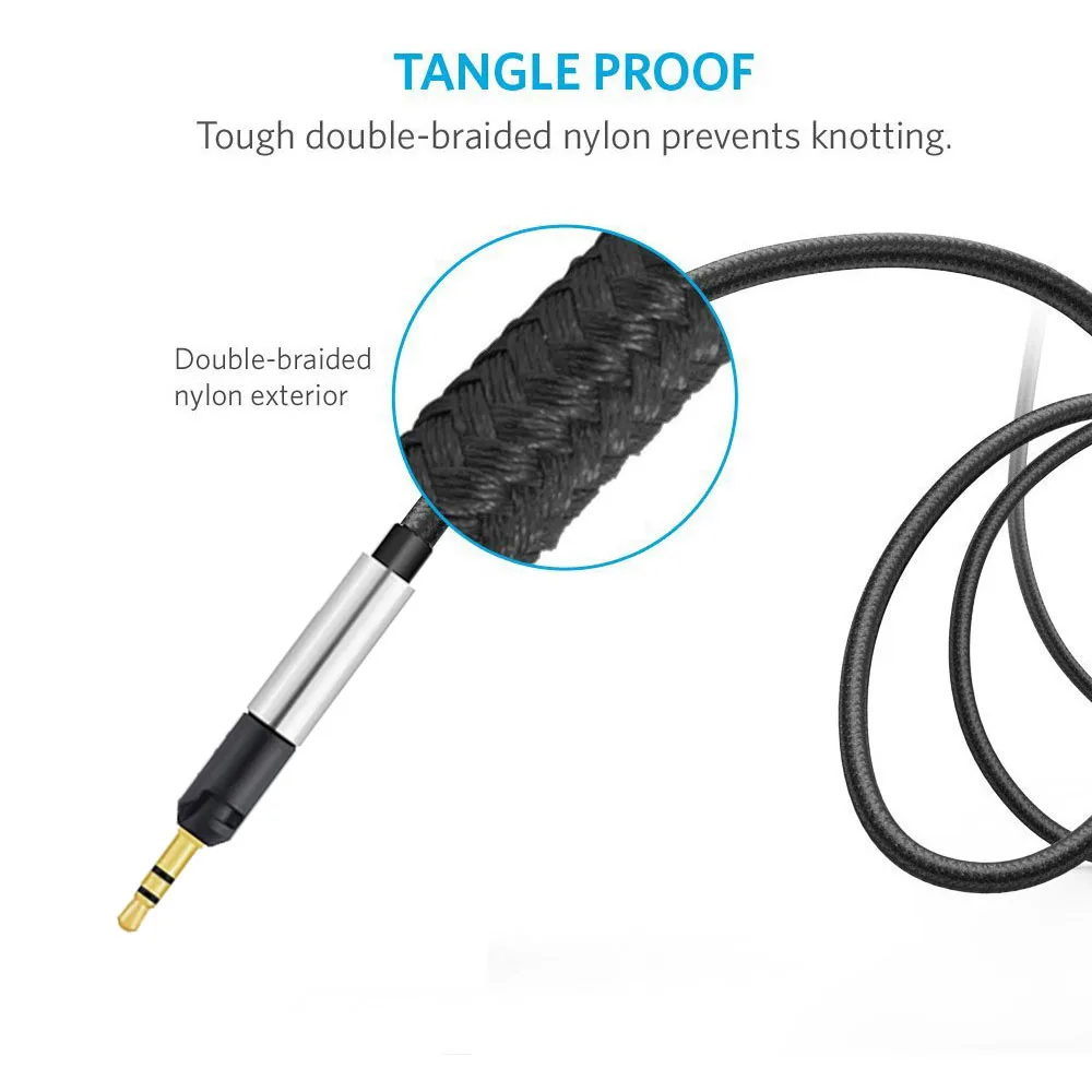 Audio Cables for Sennheiser HD560S HD620S HD400 PRO HD599 HD569 HD598 HD505 Headphone Cable Replacement Cords With Mic Remote