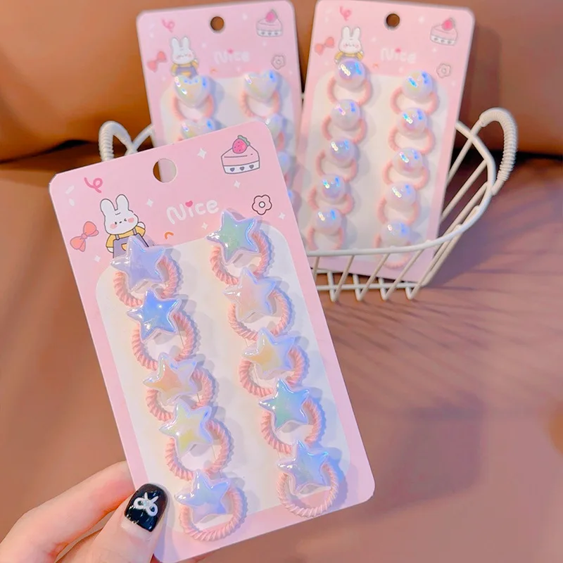 Baby Rubber Band High Elasticity Braided Hair Does Not Hurt Little Girl Headband Girls Love Hair Band Children Hair Rope Durable