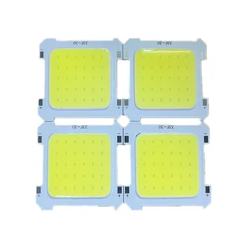 LED COB 칩, USB 휴대용 미니 키체인, 캠핑 조명, 포켓 손전등, 야외 DC 2.8-3.2V, 최대 5-15W, 500-1500lm, 10 개