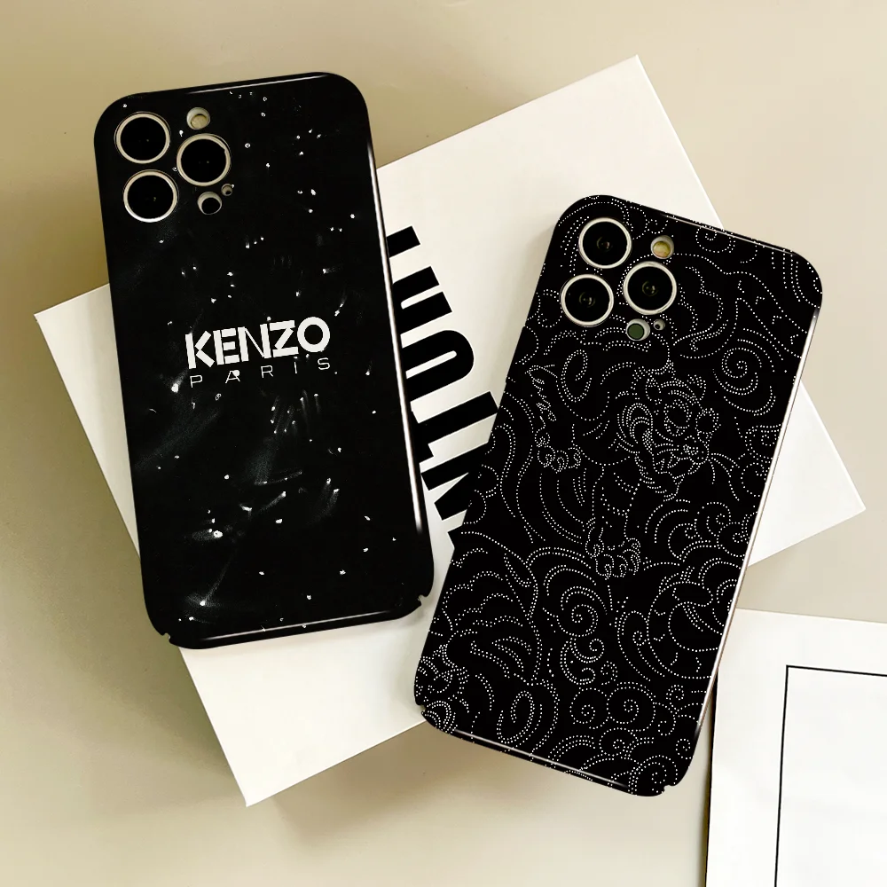 Cool K-Kenzo phone case For iPhone 16 15 14 13 12 11 Pro Plus Mini