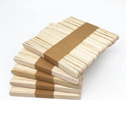 50/100PCS Woman Wooden Body Hair Removal Sticks Wax Waxing Disposable Sticks Beauty Toiletry Kits Wood Tongue Depressor Spatula