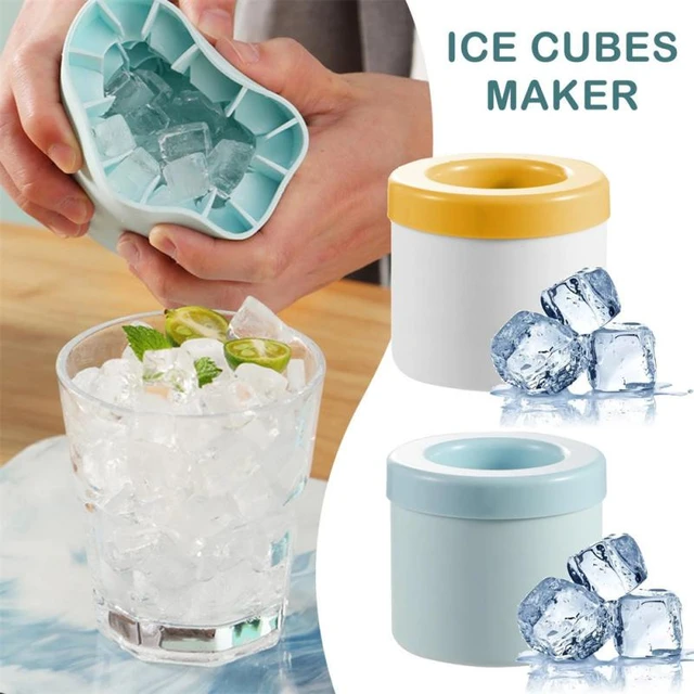 Silicone Ice Blocks Maker Model  Large Ice Cube Maker Silicone - Large Ice  Cube - Aliexpress