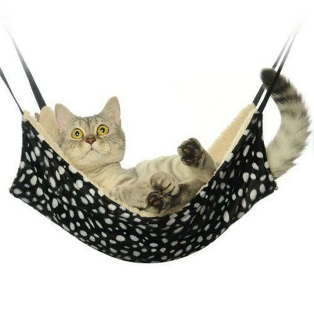 Title 5, Cat Canvas Winter Hammock Bed Pet Cats Dogs Bed...