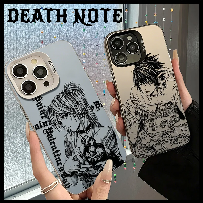 Matte Anti-Fall Anime Death Note Phone Case
