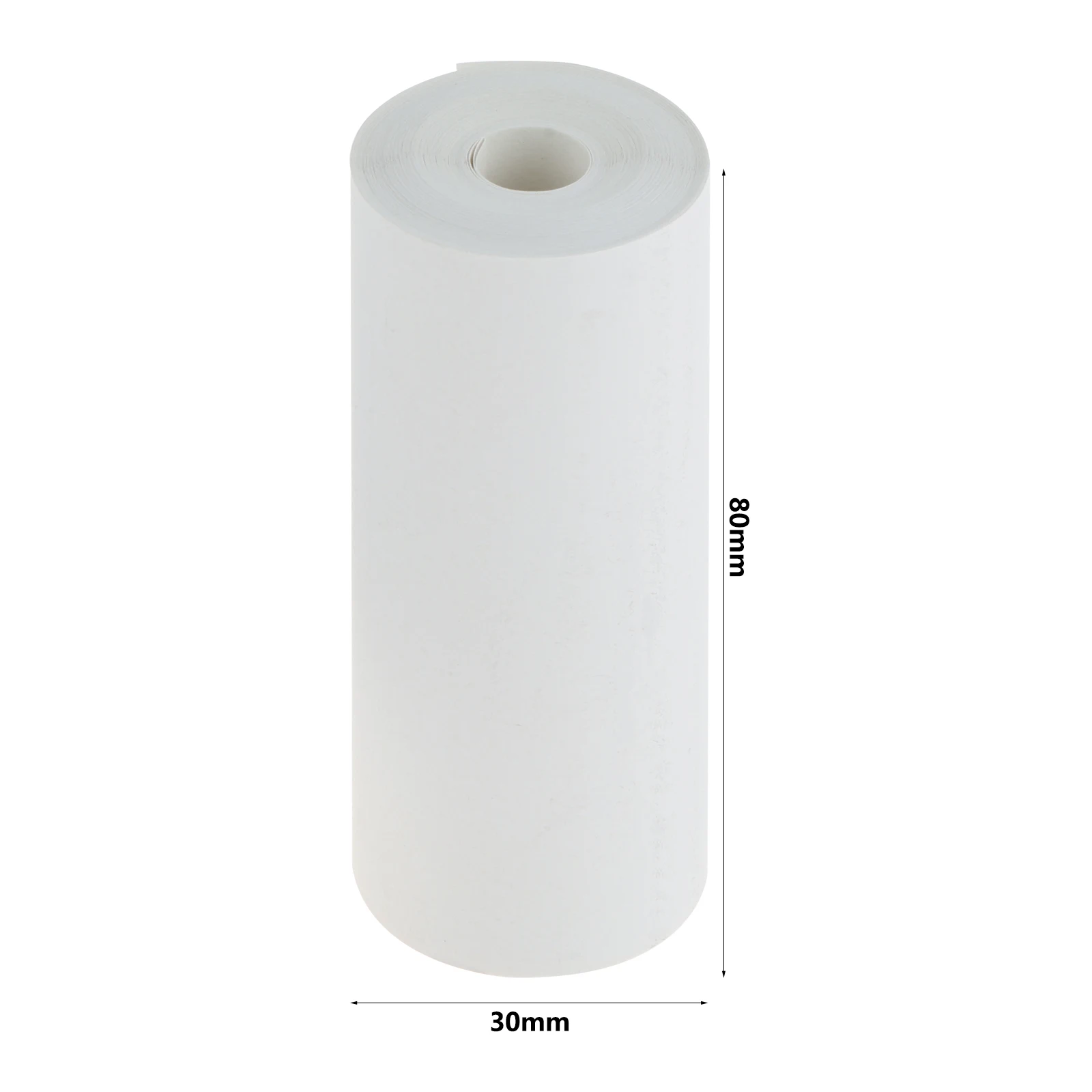 80*30mm Receipt Thermal Paper 5 Rolls Printing Label Roll for Mobile POS 80mm Photo Printer Cash Register Paper Office images - 6