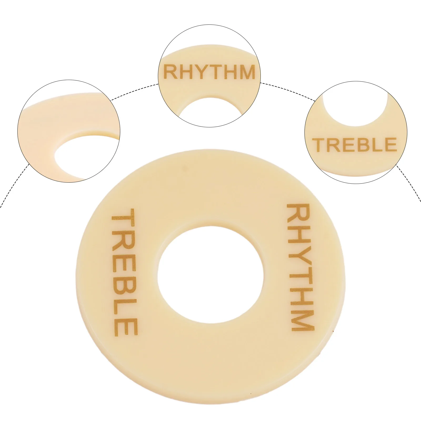 Rhythm/treble selektor spínač prsten pro gibson les pavel kytara three-speed spínač dávat pozor talíř blok prsten selektor barvivo