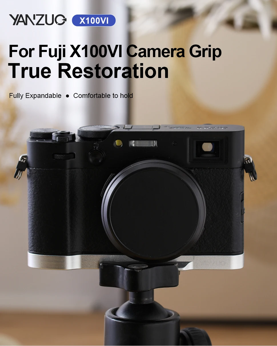 Camera Protection Parts Quick Release Plate Base For Fujifilm X100VI Camera Base