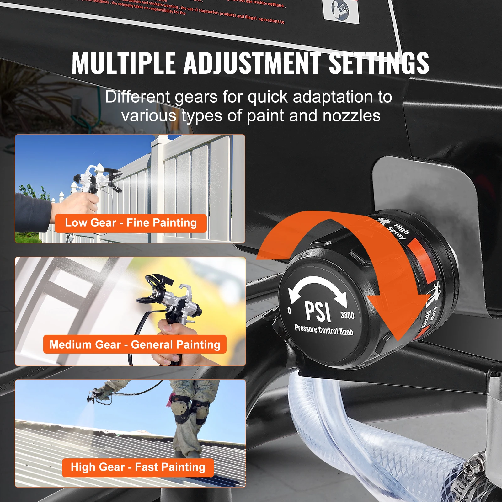 750W 950W Airless Paint Sprayer 4