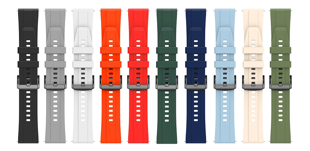 Silikonarmband + Schutzhülle für Huawei Watch GT6 GT5 GT4 46 mm Smart Watch Band – Detail 2