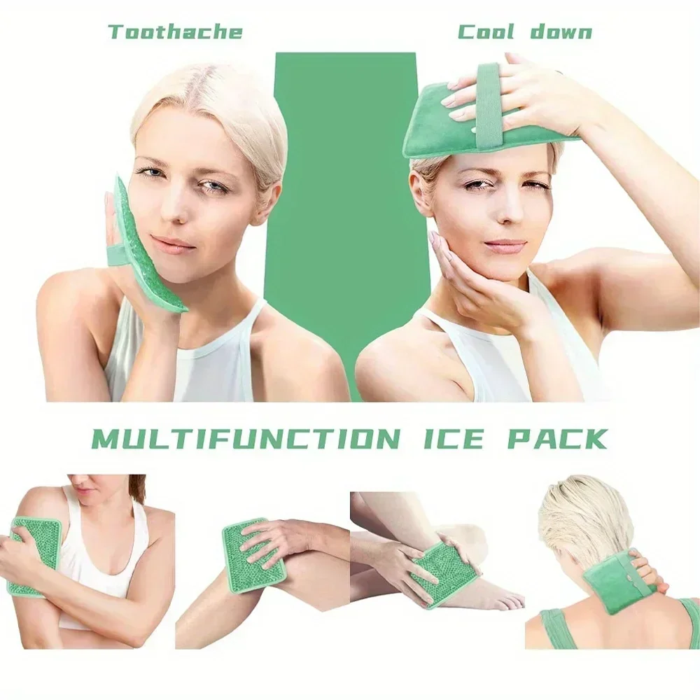 Reusable Gel Ice Pack β Hot & Cold Therapy for Pain & Injuries 1