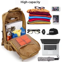 Men's Waterproof Outdoor Sports Multi functional Bag Tactical Backpack Men's Travel Large Capacity Backpack 5