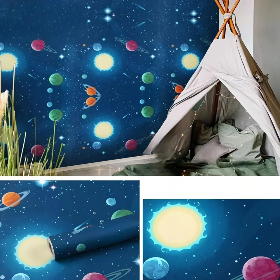 Selbst klebende Tapete Universum Muster Kontakt papier schälen und kleben  wasserdichte Wohnzimmer Tapete für Schlafzimmer Wanda uf kleber - AliExpress, image size:960x960
